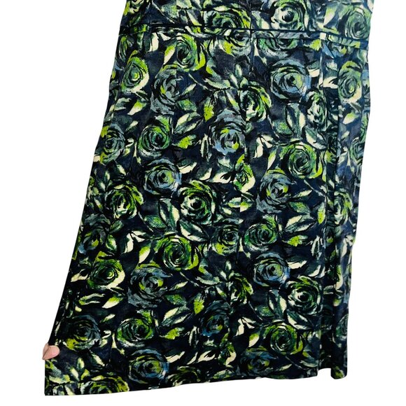 Ann Taylor Loft Womens Floral Pattern Sleeveless Dress Size 10 - Picture 9 of 11